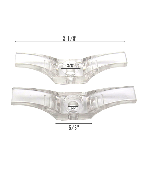 Clear Cleat Wall Anchor